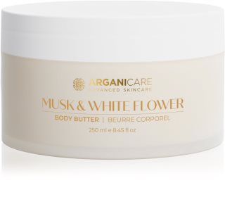 Arganicare Body Butter Musk & White Flower maslac za tijelo s arganovim uljem 250 ml