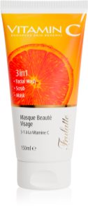 Arganicare Vitamin C 3 in 1 3 In1 Cleanser Exfoliator 150 ml