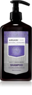 Arganicare Silver Shampoo champú neutralizante para tonos amarillos 400 ml
