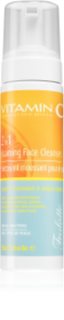 Arganicare Vitamin C Foaming Face Cleanser mousse nettoyante illuminatrice visage 225 ml