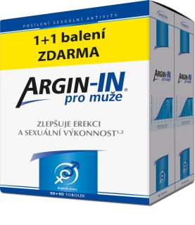 ArginMax ARGIN-IN pro muže doplněk stravy pro zlepšení erekce a sexuální výkonnosti