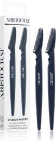 Aristocrat Eyebrow Razors rasoir sourcils 2 pcs