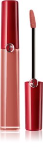 Armani Lip Maestro Liquid Lipstick batom líquido de longa duração tom 214 Peachy Brown 6.5 ml