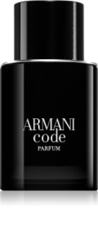 Armani Code Parfum tuoksu täytettävä miehille