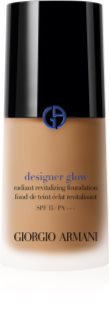 Armani Designer Glow Foundation maquillaje rejuvenecedor e iluminador SPF 15 tono 7 30 ml