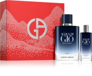 Armani Acqua di Giò Profondo Parfum Gift Set for men