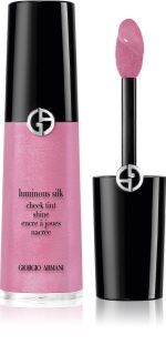 Armani Luminous Silk Cheek Tint Shine blush líquido tom 53 Cosmic Pink 12 ml