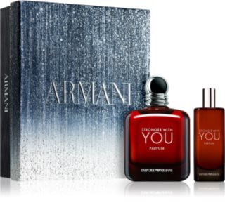 Armani Emporio Stronger With You Parfum confezione regalo per uomo