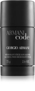 Armani Code déodorant stick pour homme 75 g