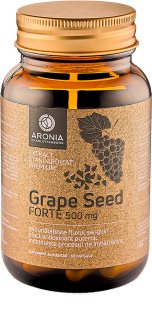Aronia Charlotteburg Grape Seed Forte antioxidant natural 60 caps.