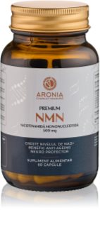 Aronia Charlotteburg Premium Aronia NMN capsule pentru menținerea energiei și a capacității cognitive 60 caps.