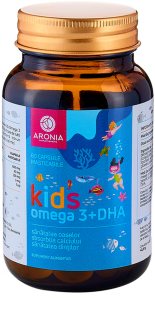 Aronia Charlotteburg Kids Omega 3 + DHA capsule cu acizi grași esențiali pentru copii 60 caps.