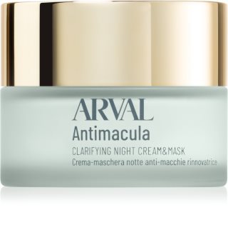 Arval Antimacula Clarifying Night Cream & Mask atnaujinamojo poveikio naktinis kremas-kaukė pigmentinių dėmių korekcijai 50 ml
