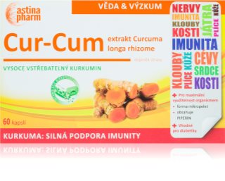 Astina Cur-Cum kapsle pro podporu imunitního systému 60 cps