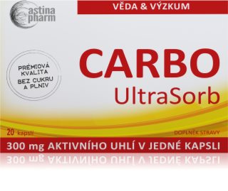 Astina Carbo UltraSorb kapsle s aktivním uhlím 20 cps