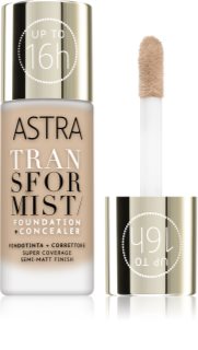 Astra Make-up Transformist fond de teint longue tenue teinte 02W Dune 18 ml