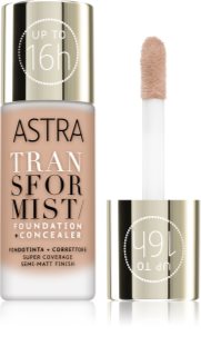 Astra Make-up Transformist fond de teint longue tenue teinte 004N Amber 18 ml