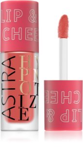 Astra Make-up Hypnotize Lip & Cheek folyékony arcpirosító az arcra és a szájra árnyalat 04 Queen Peach 3,5 ml