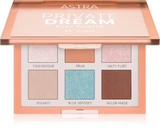 Astra Make-up Private Dream Palette palette de fards à paupières teinte 02 - Cruise 1 pcs