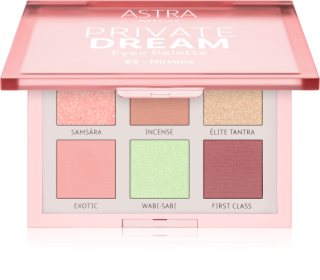Astra Make-up Private Dream Palette palette de fards à paupières teinte 03 - Nirvana 1 pcs