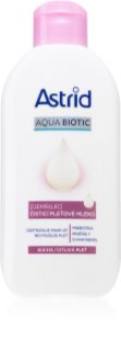 Astrid Aqua Biotic Pehmendav puhastuspiim kuivale ja tundlikule nahale 200 ml