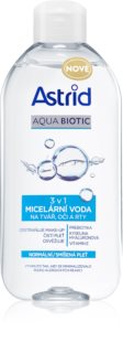 Astrid Aqua Biotic eau micellaire 3 en 1 pour peaux normales à mixtes 400 ml