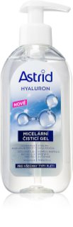 Astrid Hyaluron gel de limpeza micelar para uso diário 200 ml