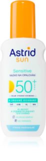 Astrid Sun Sensitive Solcreme og spray SPF 50+ Høj solbeskyttelse 150 ml