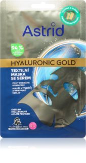 Astrid Hyaluronic Gold Immediate Firming and Smoothing Textile Mask 1 st.