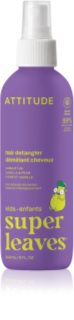 Attitude Little Leaves Kids spray pour des cheveux faciles à démêler pour enfant Vanilla & Pear 240 ml