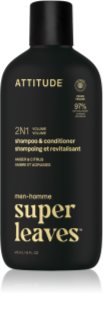 Attitude Super Leaves Men's Shampoo and Conditioner 2-in-1 szampon z odżywką 2w1 dla mężczyzn