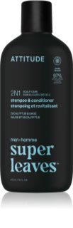Attitude Super Leaves Men's Shampoo and Conditioner 2-in-1 Shampoo und Conditioner 2 in 1 für Herren