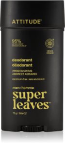 Attitude Super Leaves Men Deodorant Deodorant