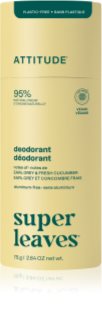 Attitude Super Leaves Natural Deodorant naturalny dezodorant w sztyfcie bez aluminium
