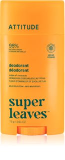 Attitude Super Leaves Natural Deodorant дезодорант Orange Blossom & Eucalyptus 75 гр