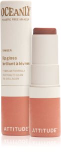 Attitude Oceanly Plastic Free Makeup Läppglans med återfuktande effekt