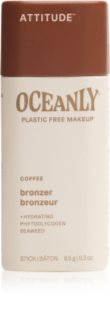 Attitude Oceanly Plastic Free Makeup tuhý bronzer