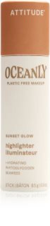 Attitude Oceanly Plastic Free Makeup highlighter illuminateur crème en stick