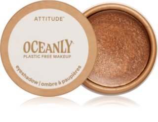 Attitude Oceanly Plastic Free Makeup ombretti in crema con glitter
