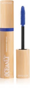 Attitude Oceanly Plastic Free Makeup tusz do rzęs z serum o działaniu odżywczym odcień Blue 7 g