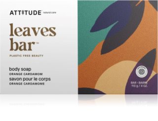 Attitude Leaves Bar Orange Cardamon Bar Soap for the body 113 g