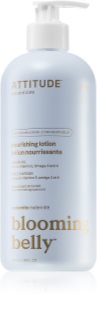 Attitude Blooming belly Argan leite corporal nutritivo para grávidas 473 ml