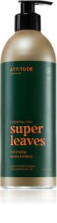 Attitude Super Leaves Essentials Naturseife für die Hände Patchouli & Black Pepper 473 ml