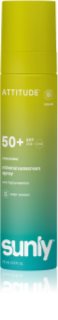 Attitude Sunly Mineral Sunscreen Spray SPF 50+ spray solar mineral sem perfume SPF 50+ 75 ml