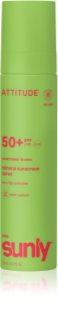 Attitude Sunly Kids Watermelon & Coco spray abbronzante minerale SPF 50+ per bambini 75 ml