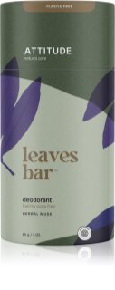Attitude Leaves Bar Herbal Musk Aluminium-Free Deodorant Stick 85 g