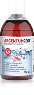 Aura Herbals Argentum 200 Collodial Silver 50 ppm čistiace tonikum s koloidným striebrom 500 ml