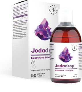 Aura Herbals Jodadrop roztwór doustny na prawidłową czynność tarczycy 250 ml