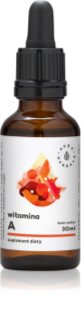 Aura Herbals Witamina A krople dla zdrowia oczu i skóry 30 ml