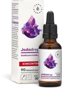 Aura Herbals Jodadrop koncentrat krople na prawidłową czynność tarczycy 30 ml